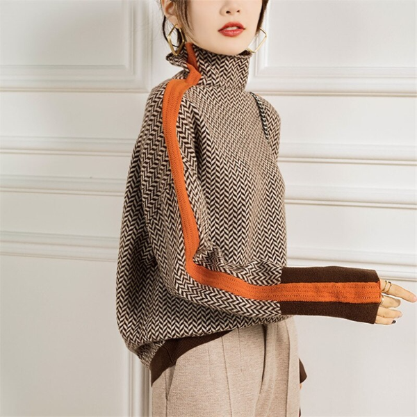 MIA – STRIPED SWEATER WITH TIMELESS EVERYDAY CHARM