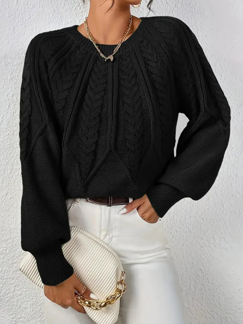BRIELLA - SWEET KNOTTED THREAD PULLOVER