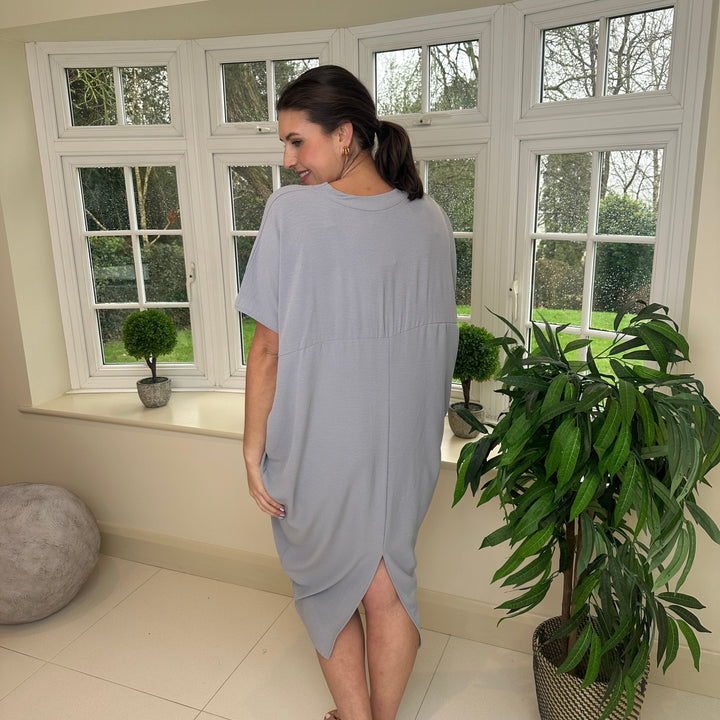 TANYA - V-NECK MAXI DRESS