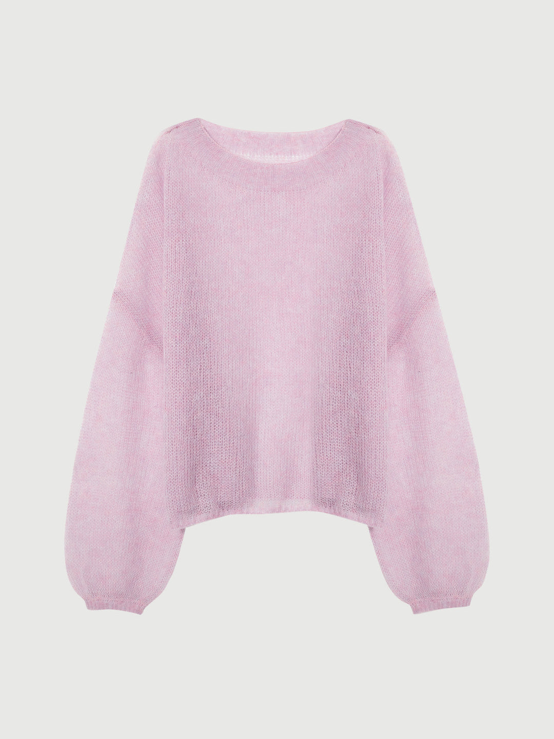Cashmere-Silk Relaxed Pullover Sweater