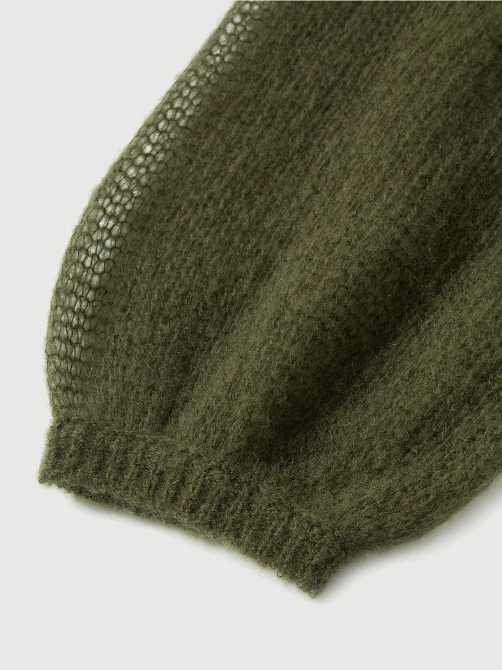 Cashmere-Silk Relaxed Pullover Sweater
