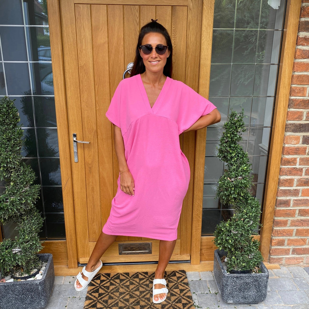 TANYA - V-NECK MAXI DRESS