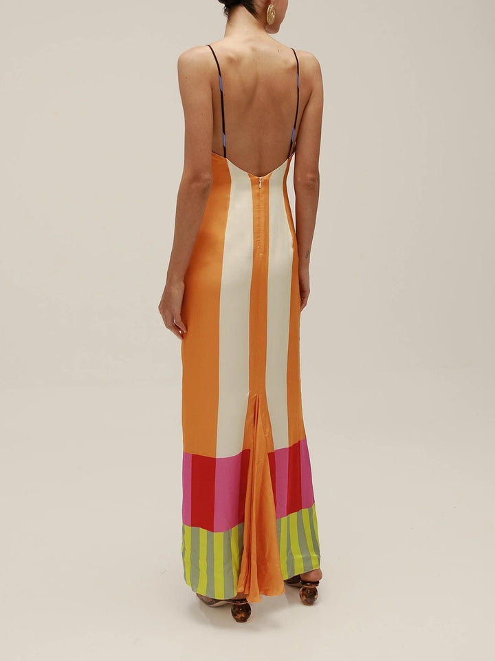 JULIETA - SIENNA BLOOM TIERED BOHO MAXI DRESS