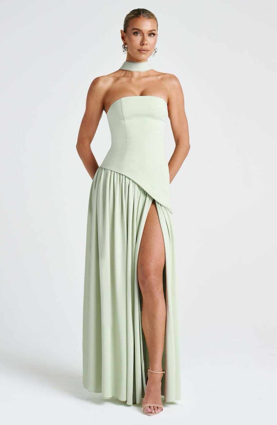 SUNSET ELEGANCE GOLDEN HOUR DRESS