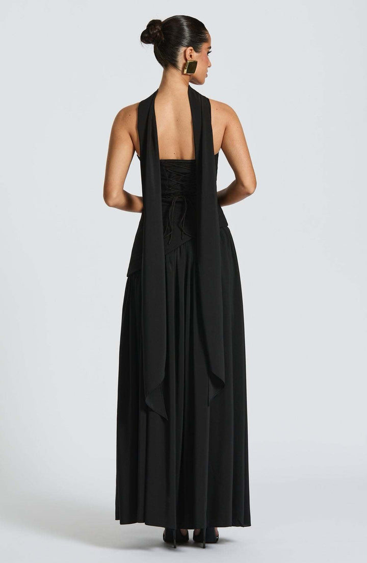 SUNSET ELEGANCE GOLDEN HOUR DRESS