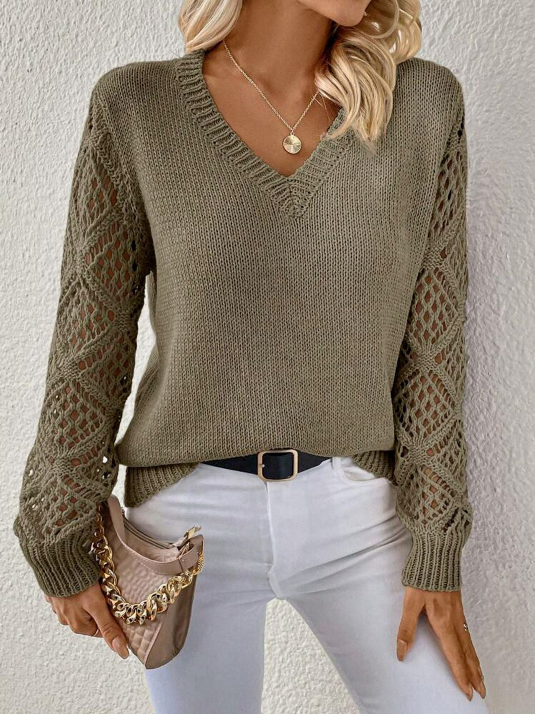 MILES - FUZZY CHIC SWEATER