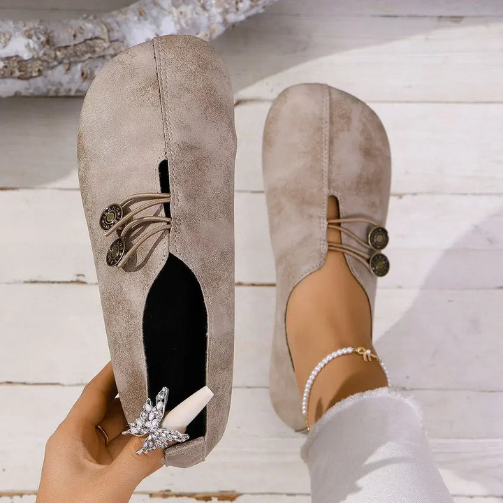 JODI - SOFT SUEDE FOOTCARE LOAFERS