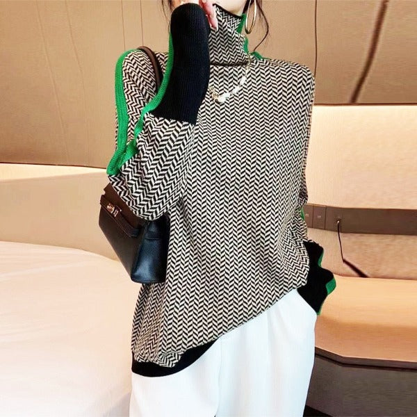 MIA – STRIPED SWEATER WITH TIMELESS EVERYDAY CHARM