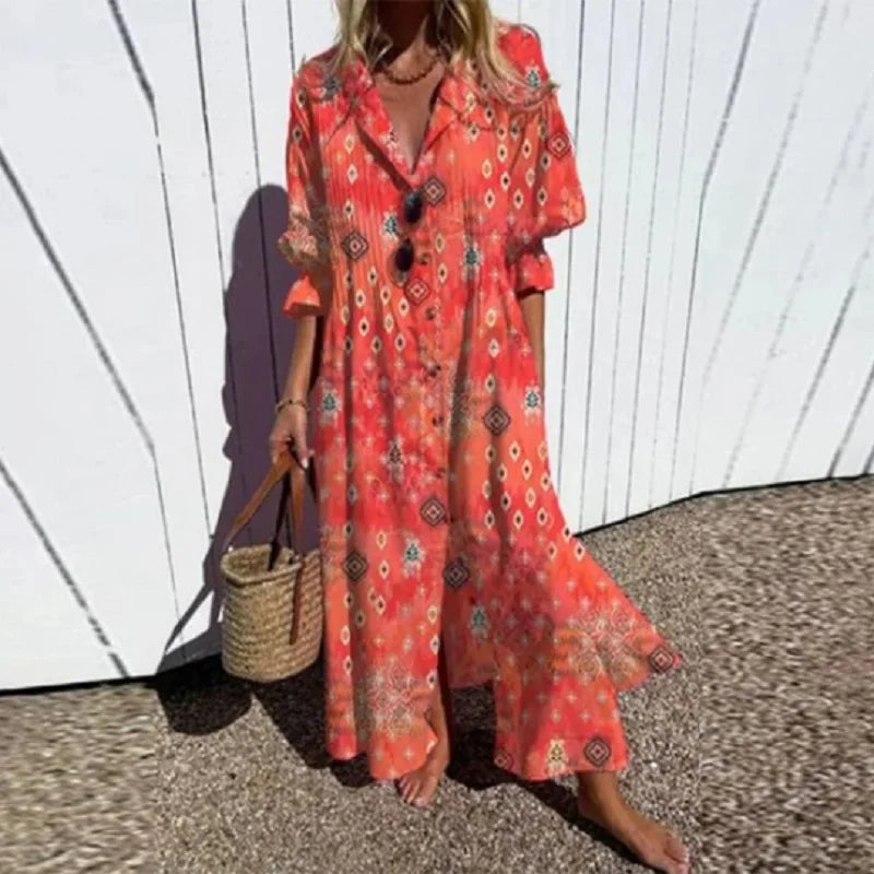 JONAH - COLORBURST BLOOM DRESS