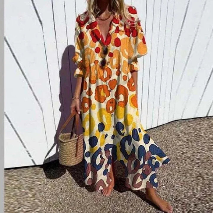 JONAH - COLORBURST BLOOM DRESS