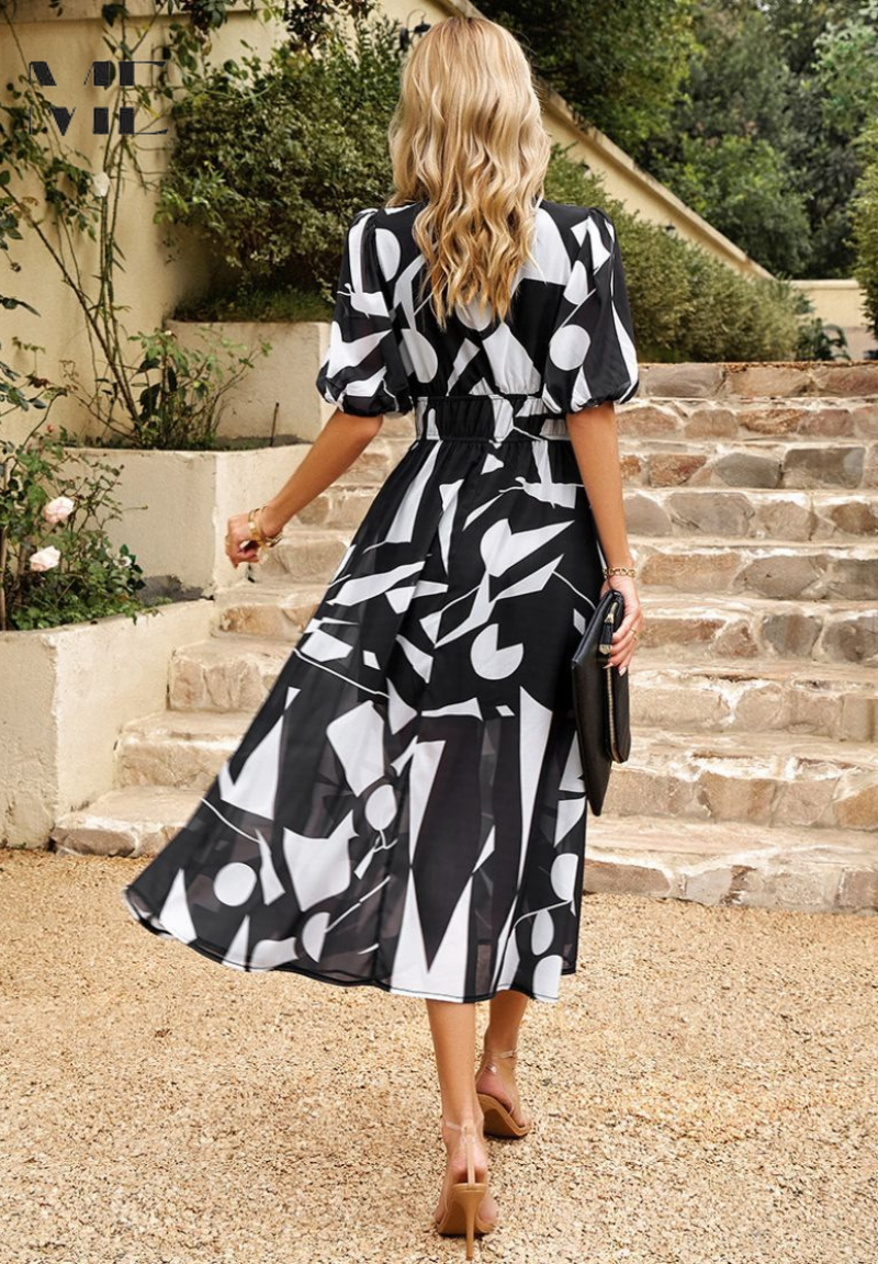 HAYLEY - FLOWER PRINT DRESS
