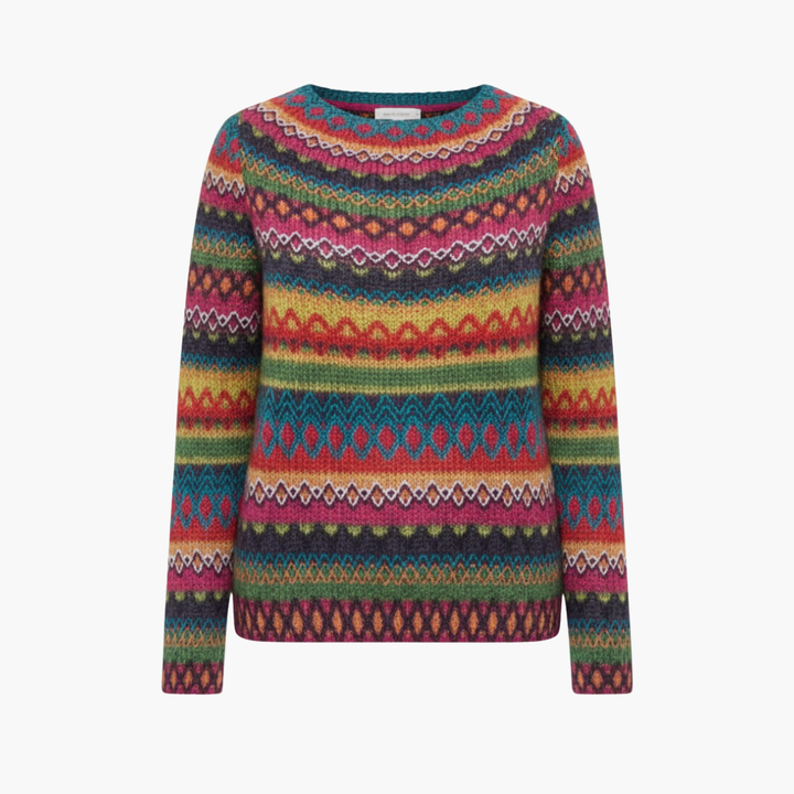 Women’s Knit Sweater with Round Neck