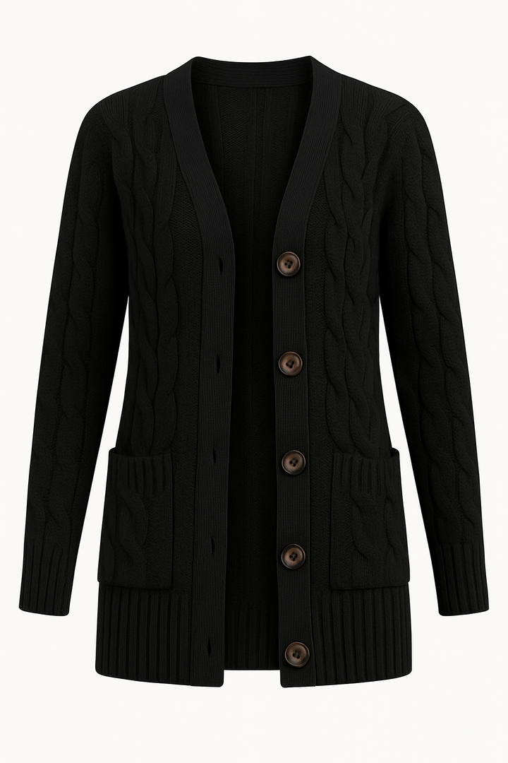 Fiona | Women Spring Cable Knit Cardigan