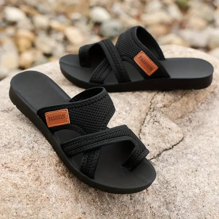 TRISTIN - ELEGANT MESH SANDALS