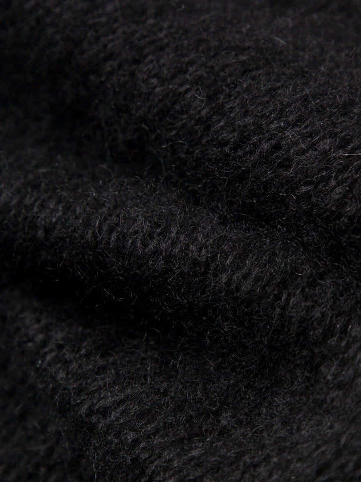 Cashmere-Silk Relaxed Pullover Sweater
