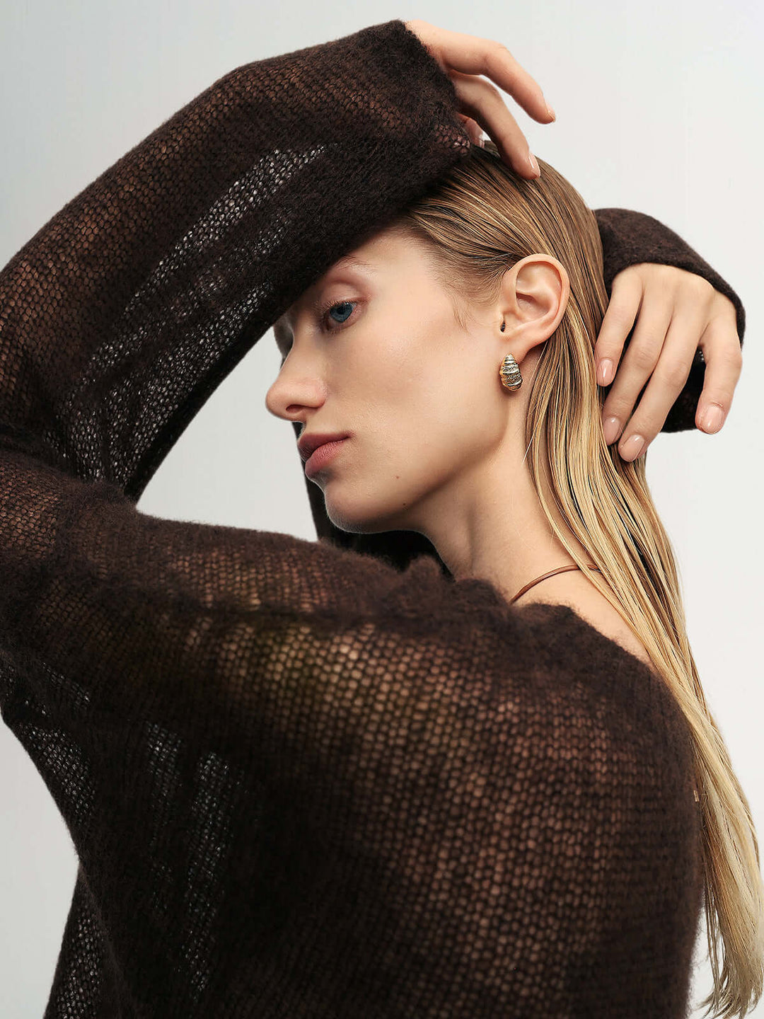 Cashmere-Silk Relaxed Pullover Sweater