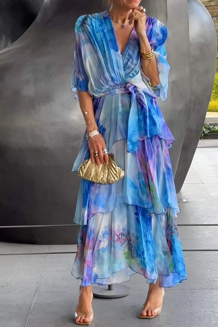 SIENNA - CHIC BOHEMIAN MAXI DRESS
