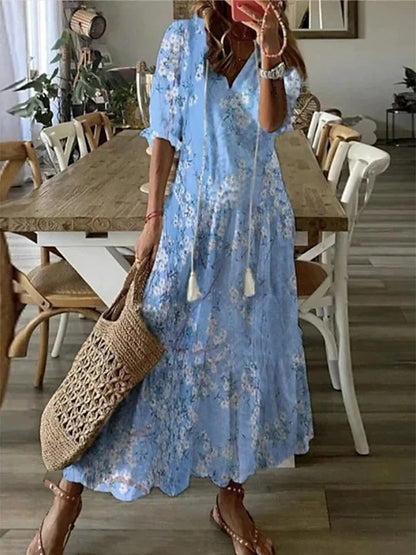 Esmie - Boho Tummy Coverage Dress